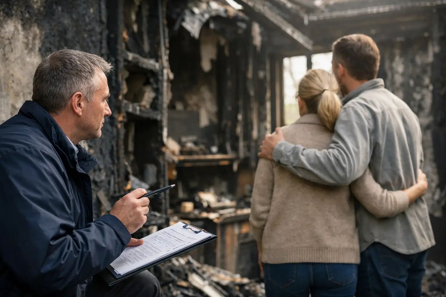 Gids schadevaststelling na brand voor verzekerden